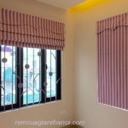 Mẫu rèm vải roman đẹp