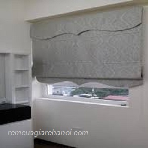 Mẫu rèm vải roman mã 18