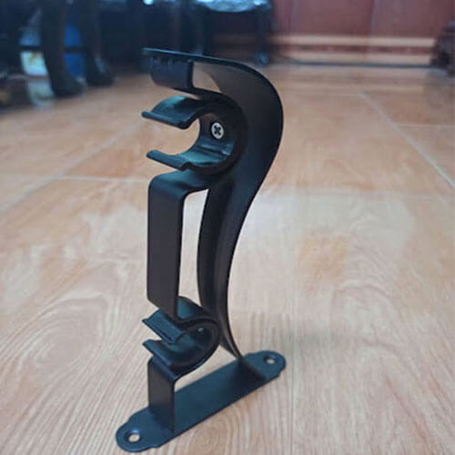 trụ đỡ rèm 2 lớp