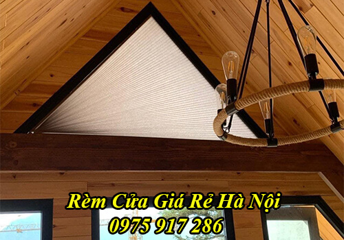 rèm cửa hình tam giác
