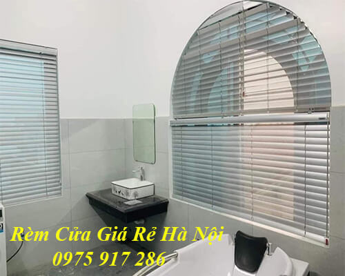 mẫu rèm nhôm mái vòm