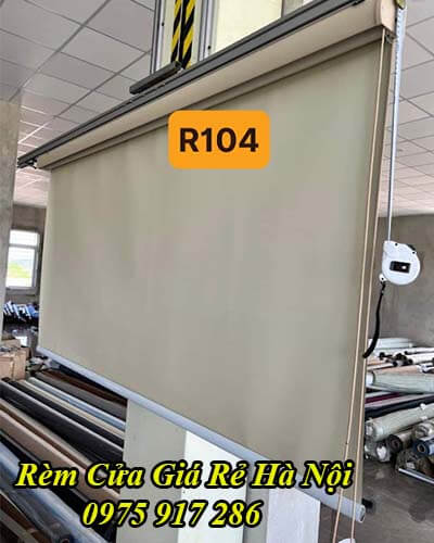 rèm cuốn trơn