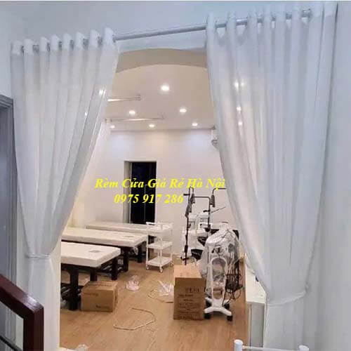 rèm ngăn phòng spa