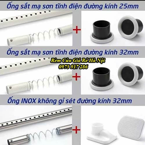 Thanh treo rèm không khoan